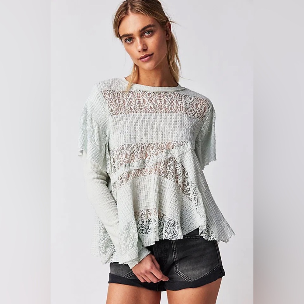 NWT Free People Snowfall Tunic